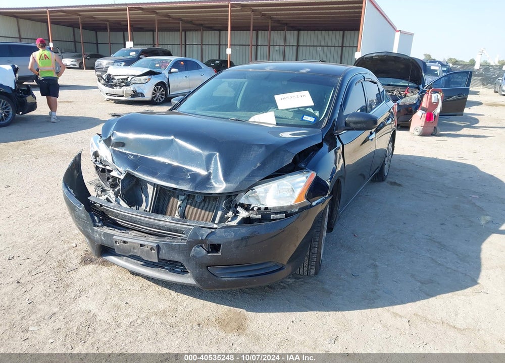 2015 NISSAN SENTRA S VIN: 3N1AB7AP2FY370144