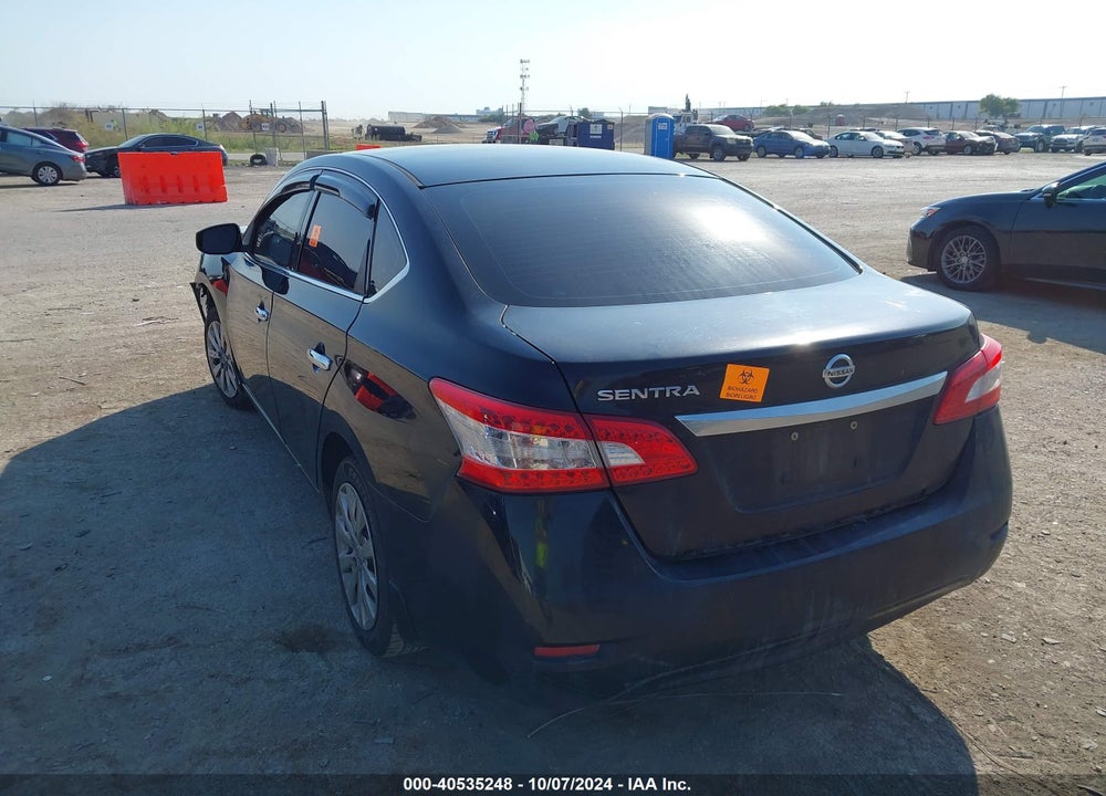 2015 NISSAN SENTRA S VIN: 3N1AB7AP2FY370144