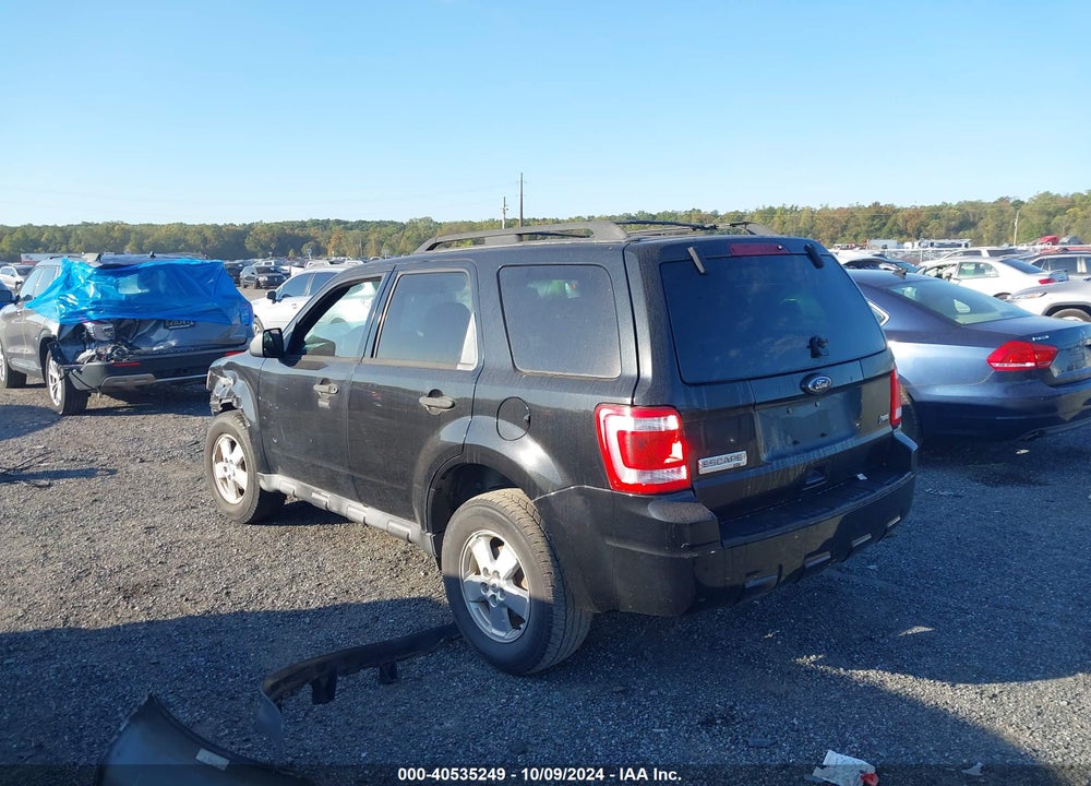 2011 FORD ESCAPE XLT VIN: 1FMCU0DG8BKA03501