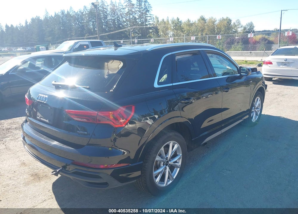 2024 AUDI Q3 PREMIUM 45 TFSI S LINE QUATTRO TIPTRONIC VIN: WA1DECF31R1046802