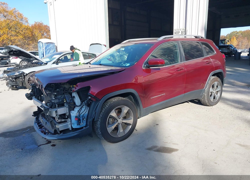 2019 JEEP CHEROKEE LIMITED 4X4 VIN: 1C4PJMDNXKD117637