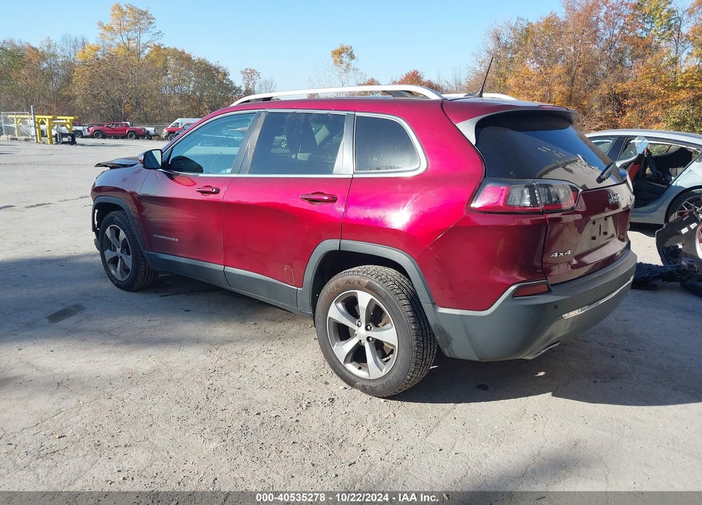 2019 JEEP CHEROKEE LIMITED 4X4 VIN: 1C4PJMDNXKD117637