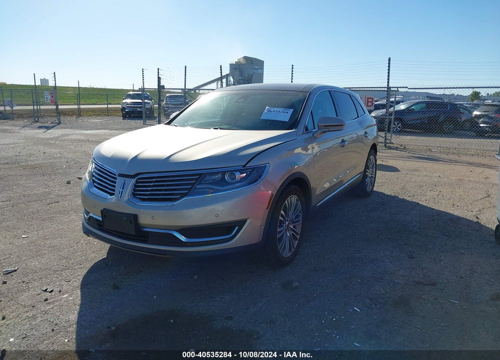 2017 LINCOLN MKX RESERVE VIN: 2LMPJ6LR5HBL35760