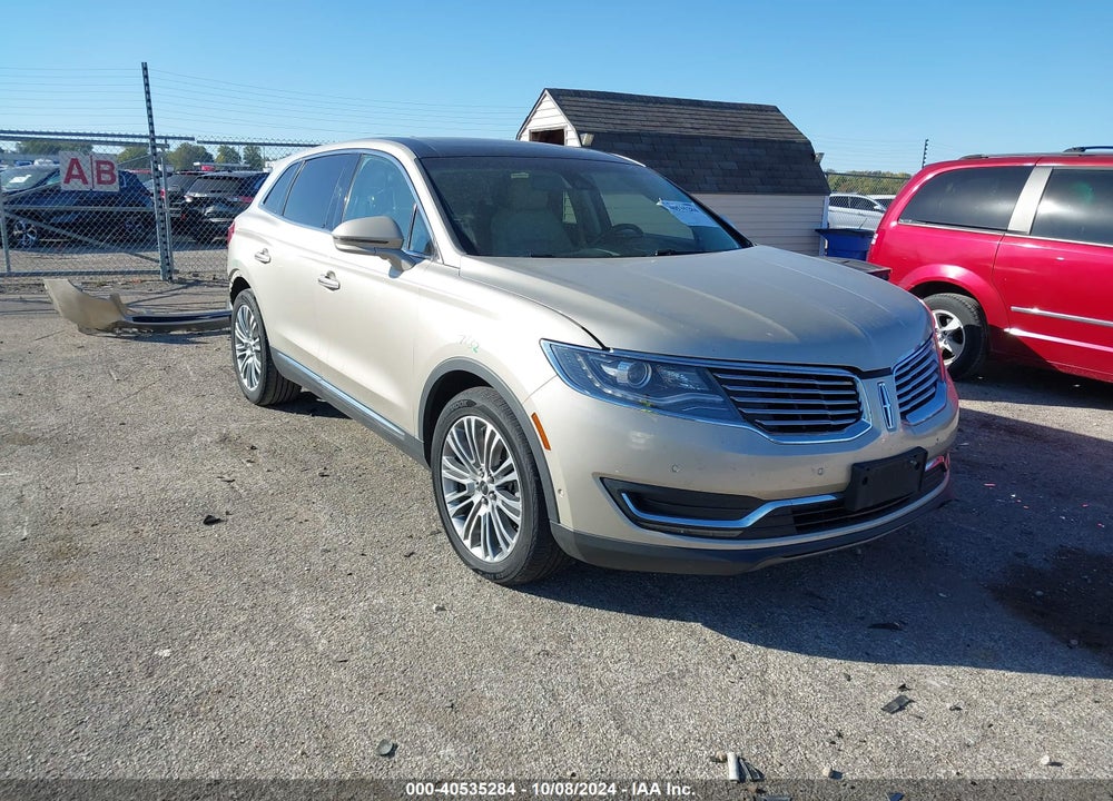 2017 LINCOLN MKX RESERVE VIN: 2LMPJ6LR5HBL35760