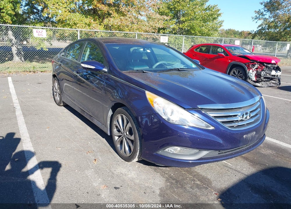 2014 HYUNDAI SONATA SE VIN: 5NPEC4AC0EH881385