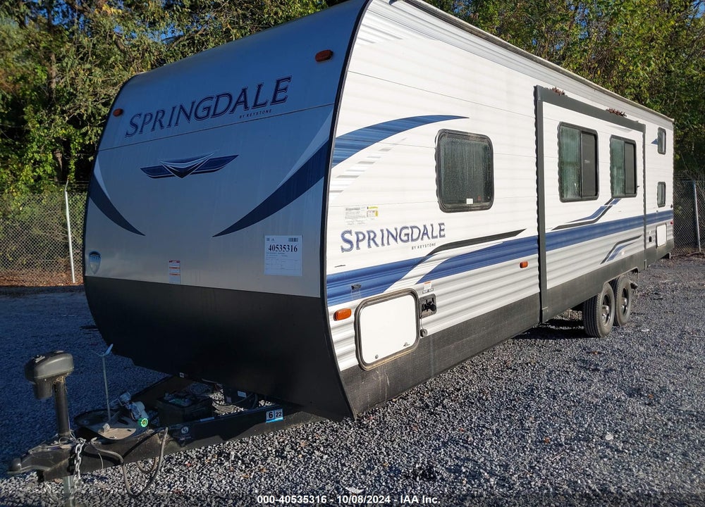 2021 KEYSTONE RV ONE SPRING VIN: 4YDT28228M3110266