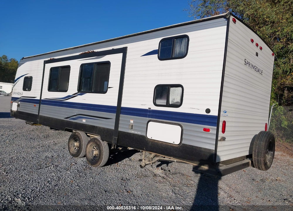 2021 KEYSTONE RV ONE SPRING VIN: 4YDT28228M3110266