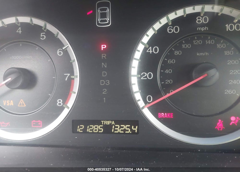2010 HONDA ACCORD SDN EX VIN: 1HGCP2F75AA116428