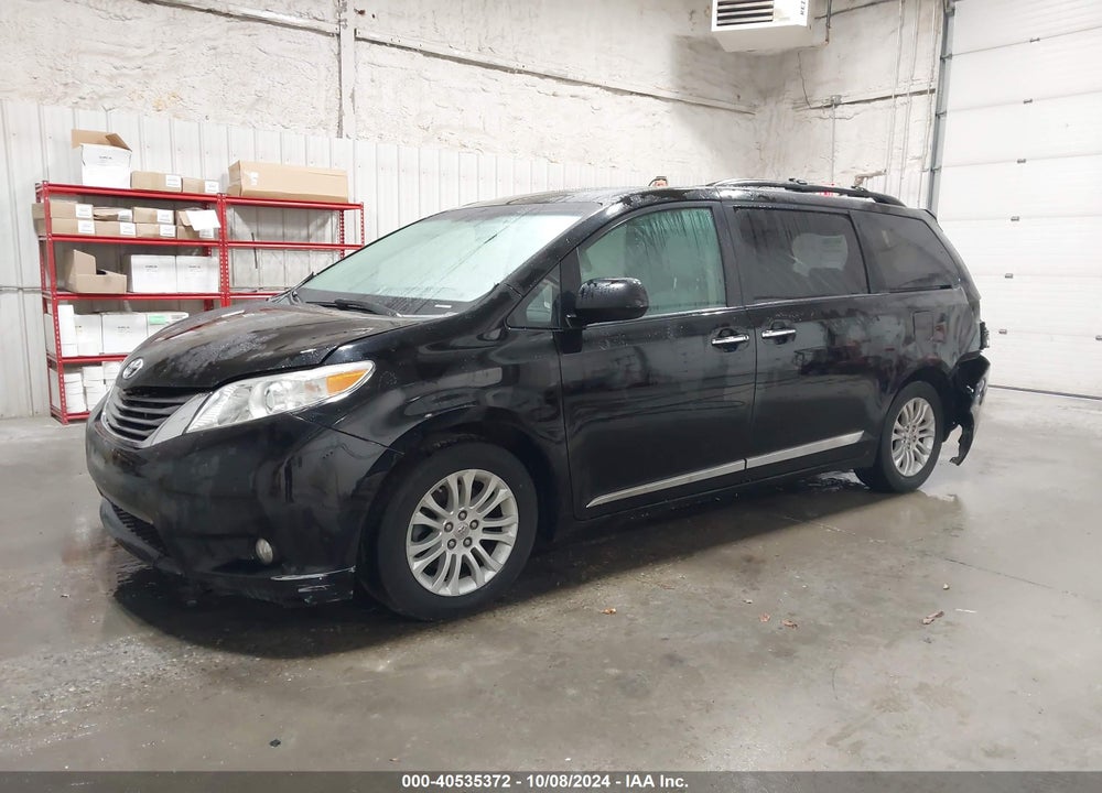 2012 TOYOTA SIENNA XLE V6 8 PASSENGER VIN: 5TDYK3DC6CS184235