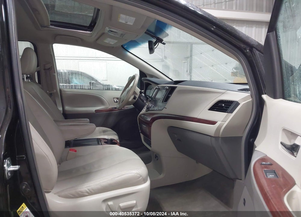 2012 TOYOTA SIENNA XLE V6 8 PASSENGER VIN: 5TDYK3DC6CS184235