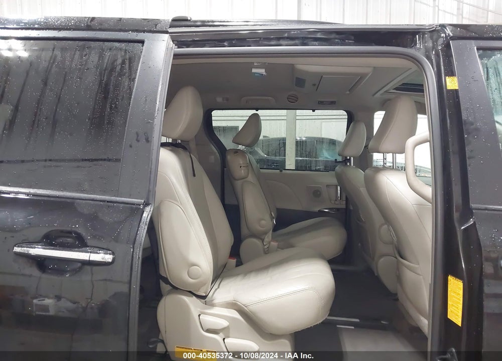 2012 TOYOTA SIENNA XLE V6 8 PASSENGER VIN: 5TDYK3DC6CS184235