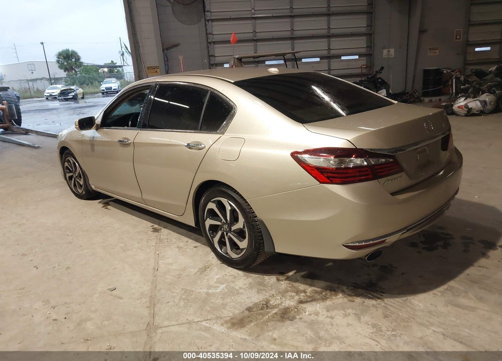 2016 HONDA ACCORD EX-L V-6 VIN: 1HGCR3F84GA020307