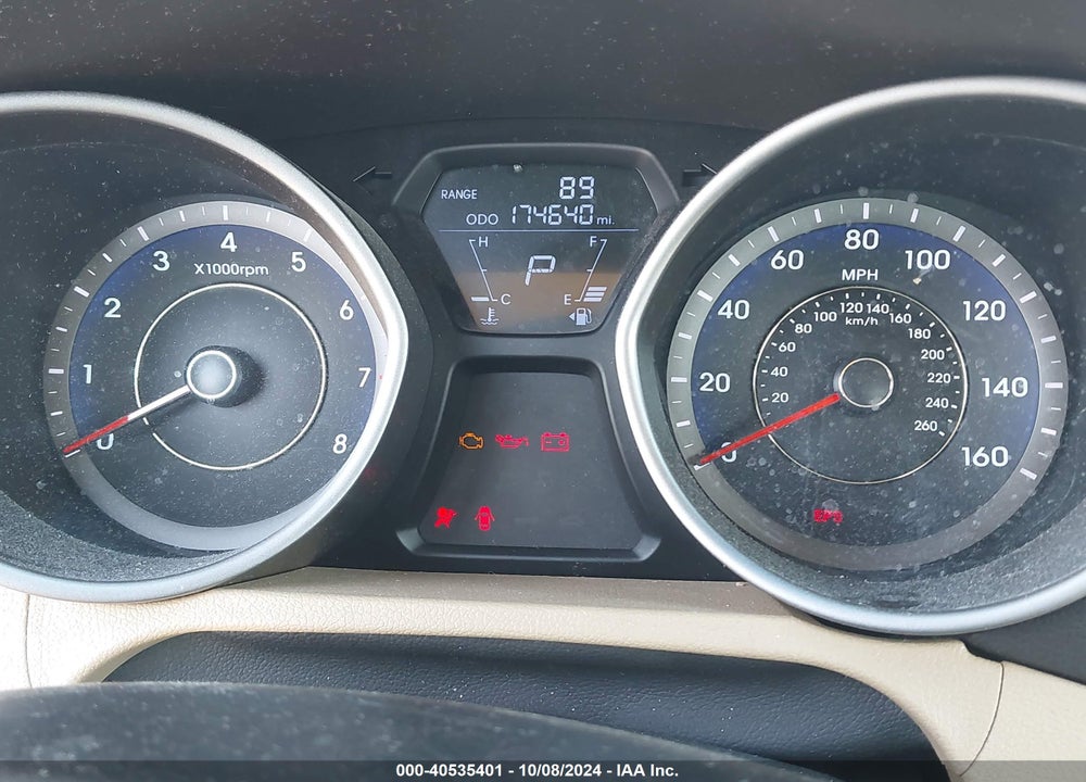 2012 HYUNDAI ELANTRA GLS (ULSAN PLANT) VIN: KMHDH4AE5CU270569