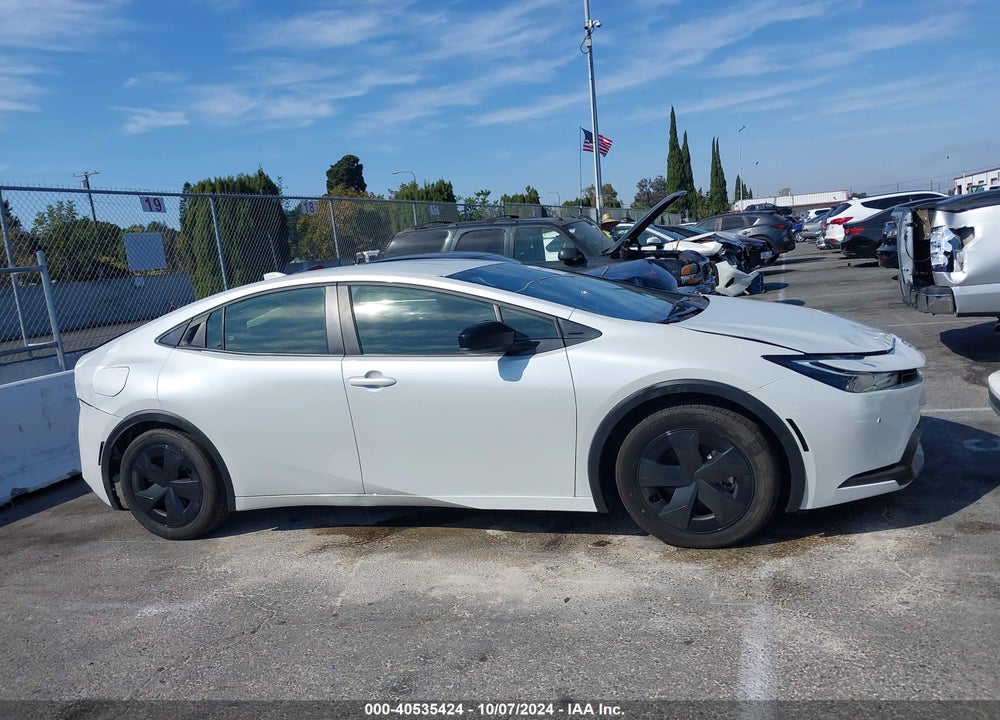 2024 TOYOTA PRIUS PRIME SE VIN: JTDACACU2R3020990