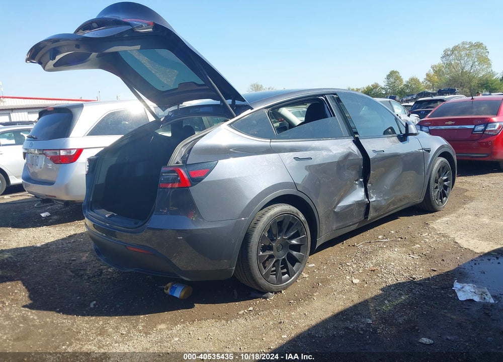2021 TESLA MODEL Y LONG RANGE DUAL MOTOR ALL-WHEEL DRIVE VIN: 5YJYGDEE5MF108325