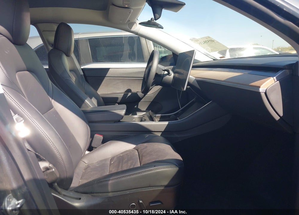 2021 TESLA MODEL Y LONG RANGE DUAL MOTOR ALL-WHEEL DRIVE VIN: 5YJYGDEE5MF108325