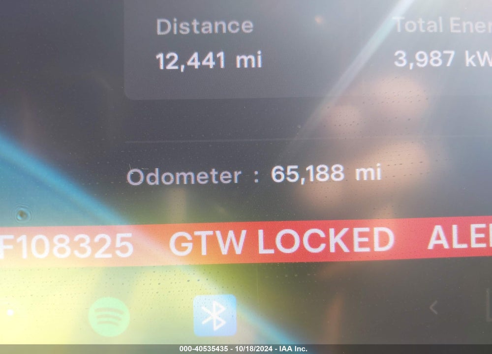 2021 TESLA MODEL Y LONG RANGE DUAL MOTOR ALL-WHEEL DRIVE VIN: 5YJYGDEE5MF108325