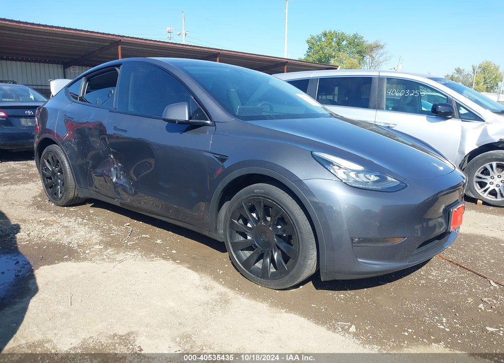 2021 TESLA MODEL Y LONG RANGE DUAL MOTOR ALL-WHEEL DRIVE VIN: 5YJYGDEE5MF108325