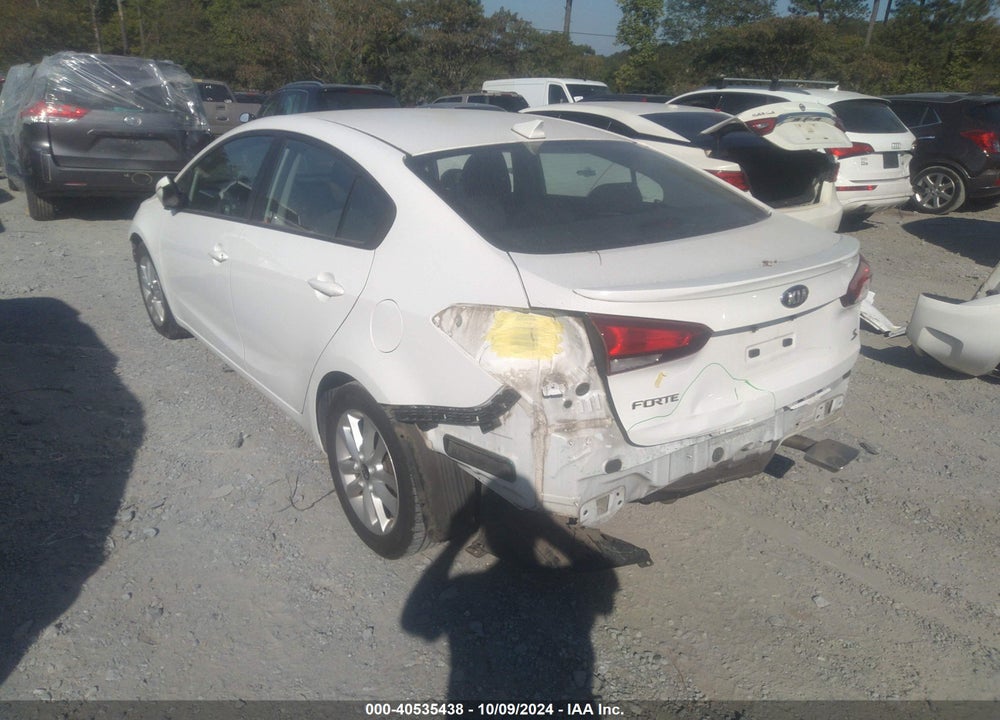 2017 KIA FORTE S VIN: 3KPFL4A79HE014860