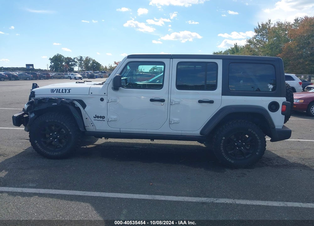 2020 JEEP WRANGLER UNLIMITED WILLYS 4X4 VIN: 1C4HJXDN8LW170364