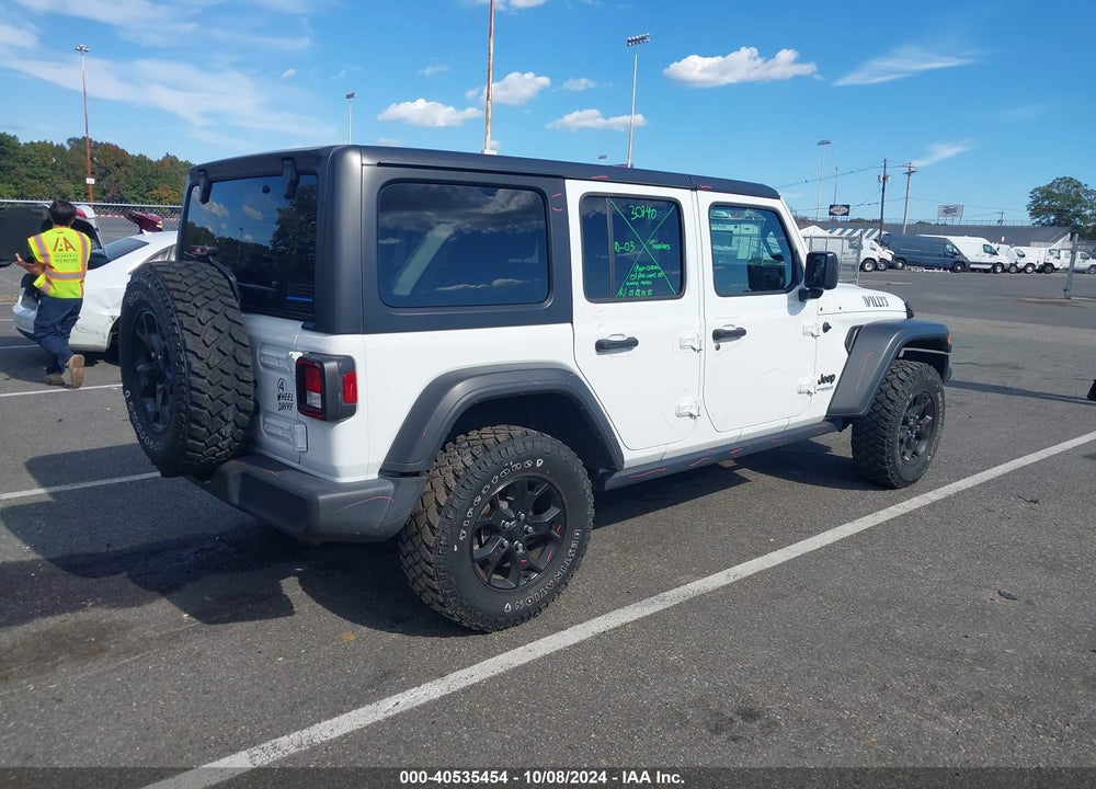2020 JEEP WRANGLER UNLIMITED WILLYS 4X4 VIN: 1C4HJXDN8LW170364