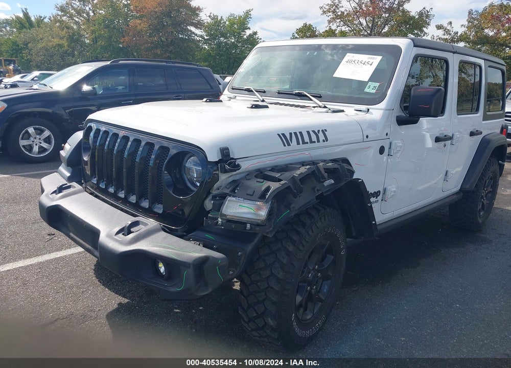 2020 JEEP WRANGLER UNLIMITED WILLYS 4X4 VIN: 1C4HJXDN8LW170364