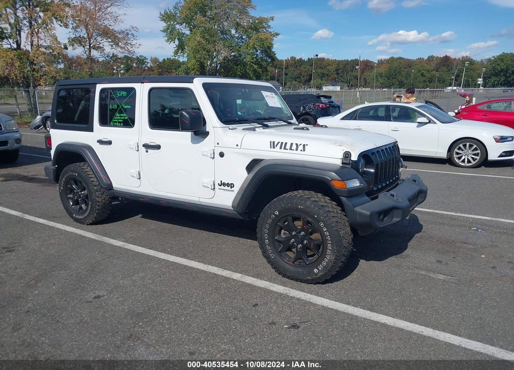 2020 JEEP WRANGLER UNLIMITED WILLYS 4X4 VIN: 1C4HJXDN8LW170364