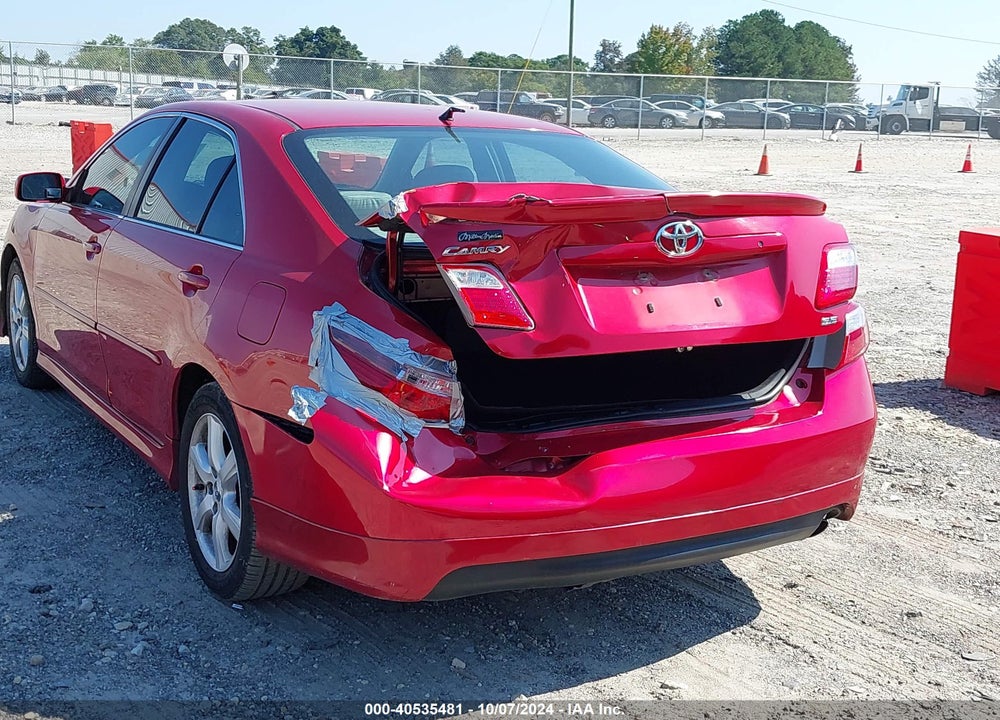 2009 TOYOTA CAMRY SE VIN: 4T1BE46K39U404941