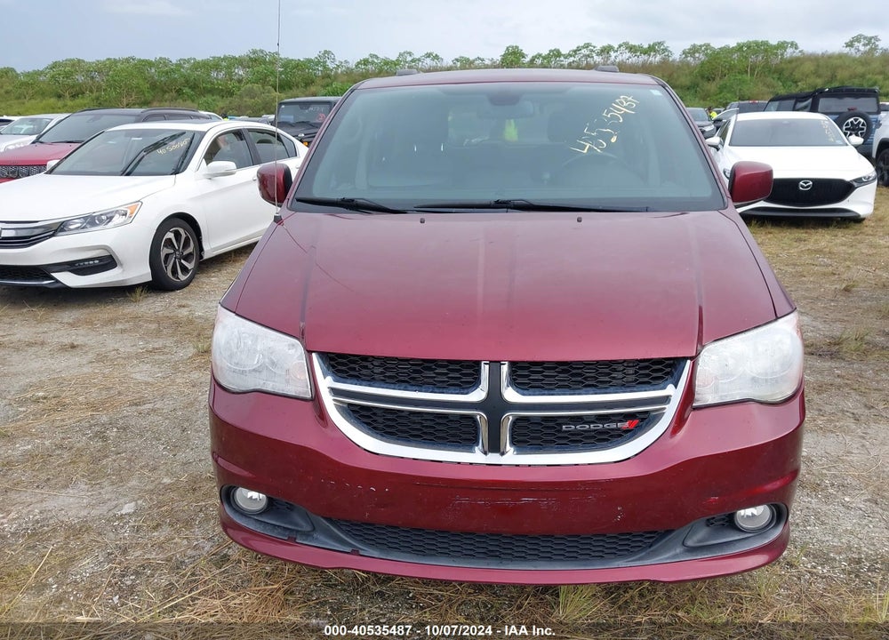 2018 DODGE GRAND CARAVAN SXT VIN: 2C4RDGCG3JR339808