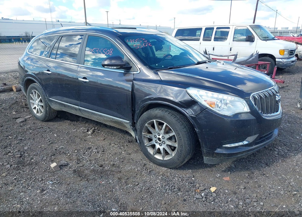 2016 BUICK ENCLAVE LEATHER VIN: 5GAKVBKD9GJ186956