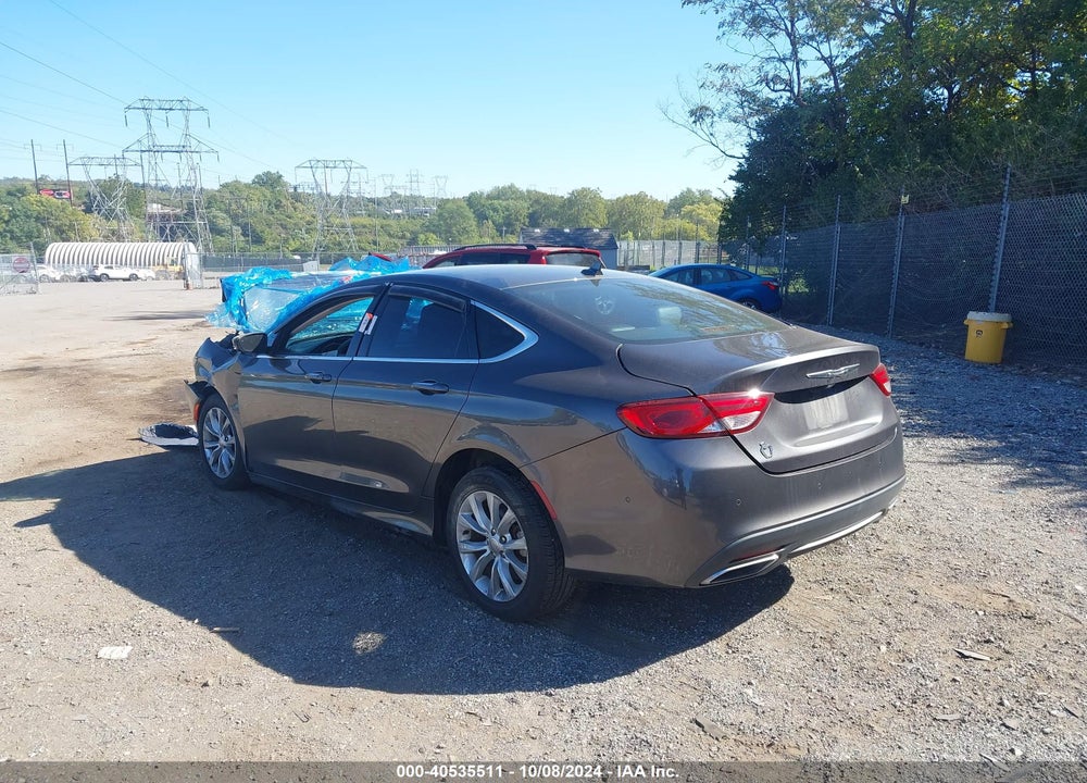 2015 CHRYSLER 200 C VIN: 1C3CCCCG6FN638820