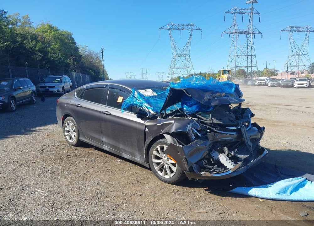 2015 CHRYSLER 200 C VIN: 1C3CCCCG6FN638820