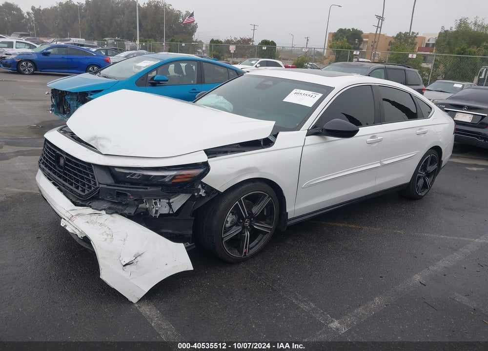 2023 HONDA ACCORD HYBRID SPORT VIN: 1HGCY2F5XPA015485