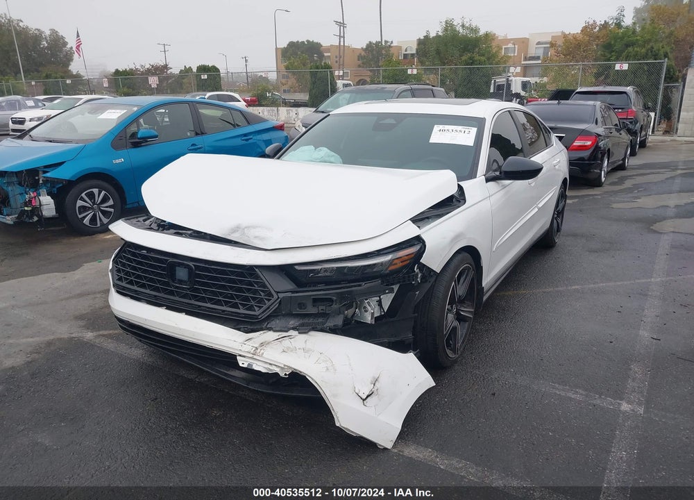 2023 HONDA ACCORD HYBRID SPORT VIN: 1HGCY2F5XPA015485