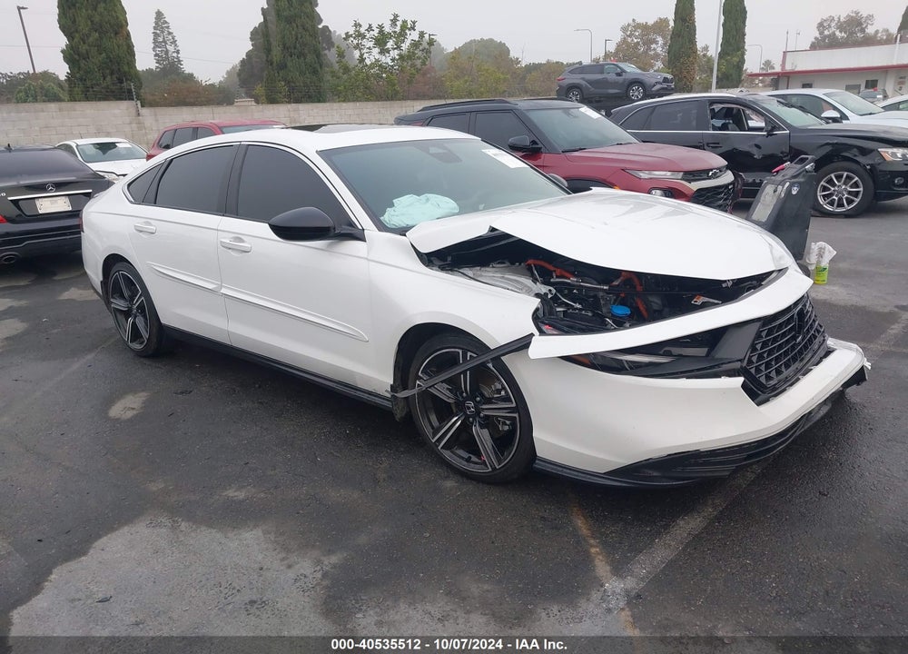 2023 HONDA ACCORD HYBRID SPORT VIN: 1HGCY2F5XPA015485