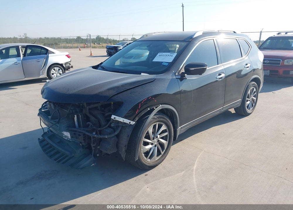 2014 NISSAN ROGUE SL VIN: 5N1AT2MTXEC780215