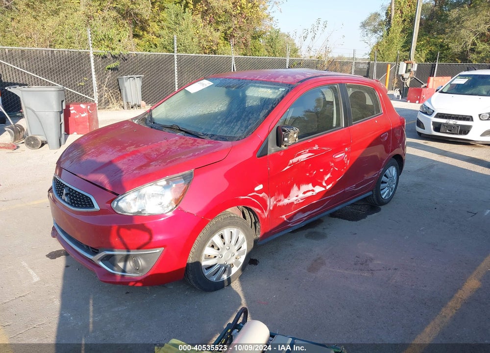 2017 MITSUBISHI MIRAGE ES VIN: ML32A3HJ0HH001802