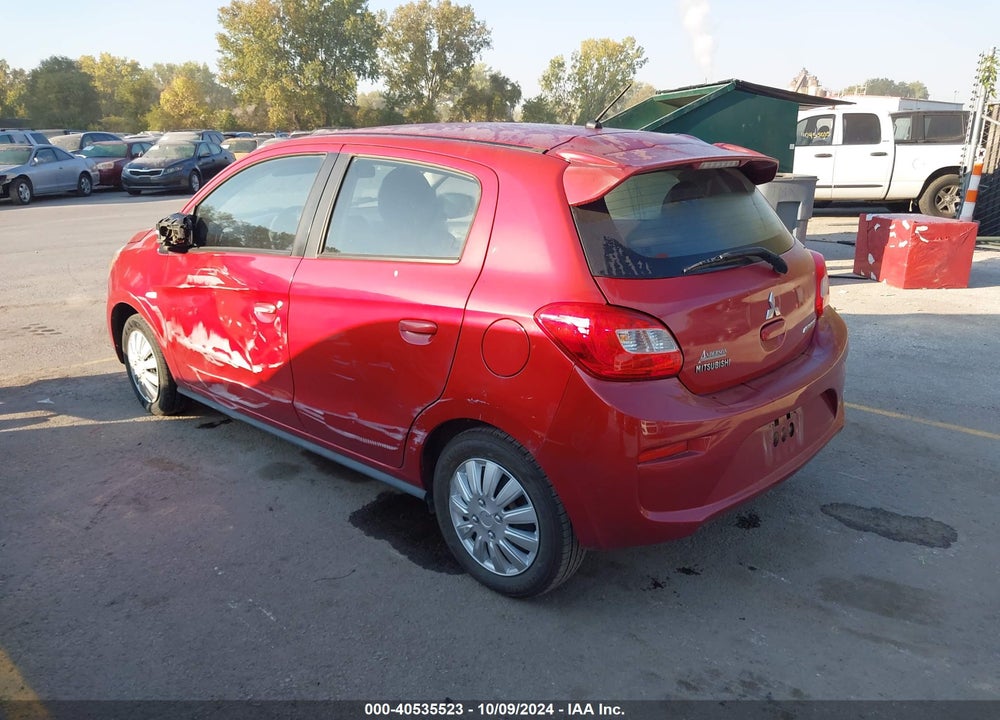 2017 MITSUBISHI MIRAGE ES VIN: ML32A3HJ0HH001802