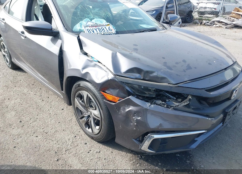 2021 HONDA CIVIC LX VIN: 2HGFC2F66MH524216