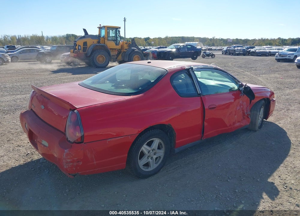 2005 CHEVROLET MONTE CARLO LS VIN: 2G1WW12E359121960