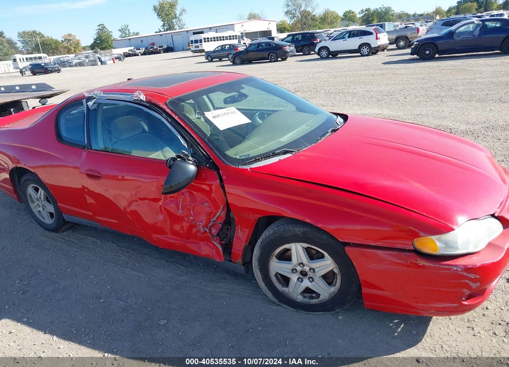 2005 CHEVROLET MONTE CARLO LS VIN: 2G1WW12E359121960