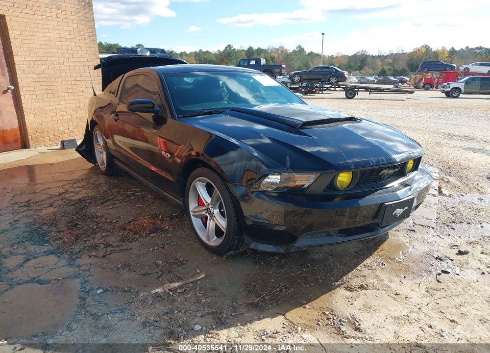 2012 FORD MUSTANG GT PREMIUM VIN: 1ZVBP8CF8C5281018