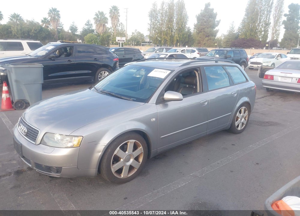 2005 AUDI A4 1.8T AVANT VIN: WAUVC68E85A051678