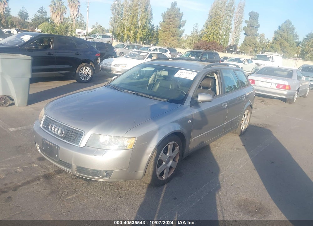 2005 AUDI A4 1.8T AVANT VIN: WAUVC68E85A051678