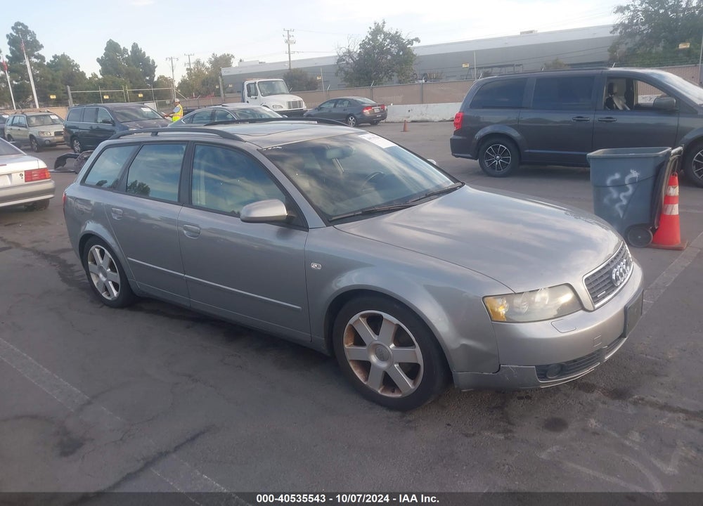 2005 AUDI A4 1.8T AVANT VIN: WAUVC68E85A051678