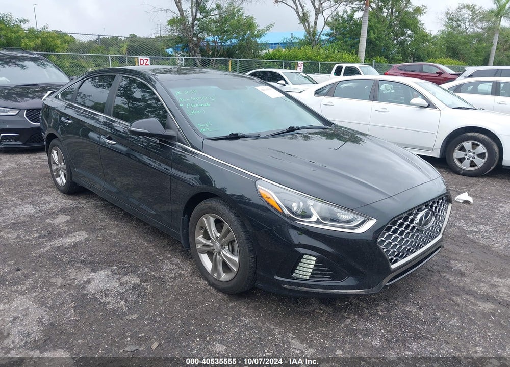 2019 HYUNDAI SONATA SEL VIN: 5NPE34AF7KH807323