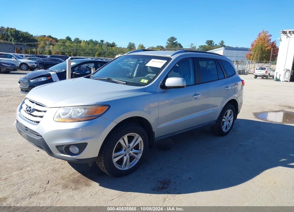2010 HYUNDAI SANTA FE SE VIN: 5NMSHDAG1AH358147