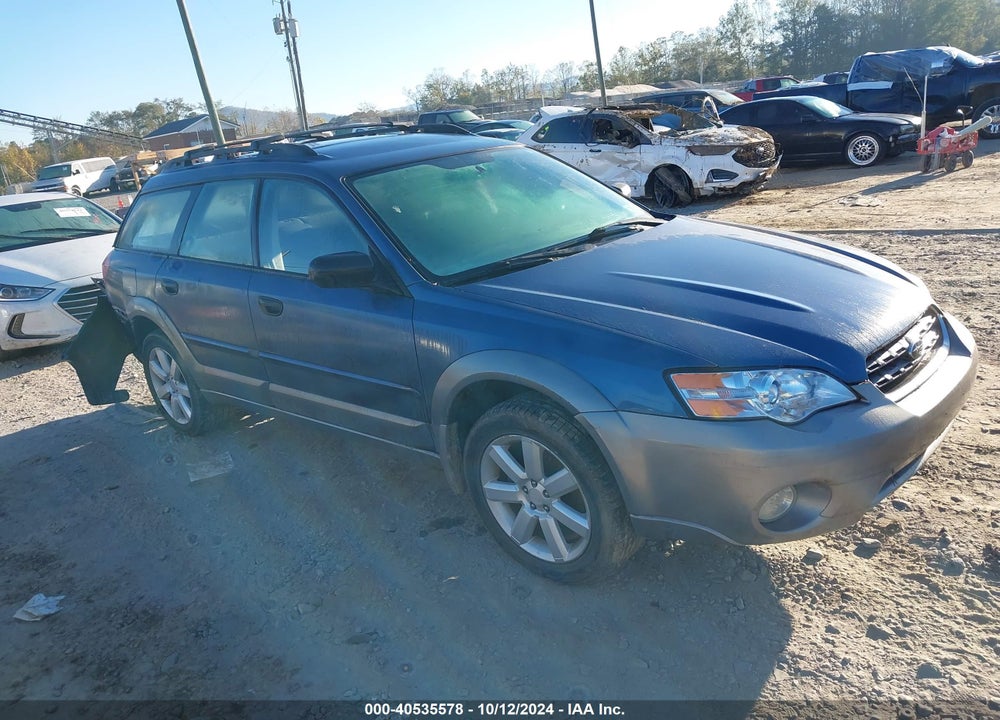 2006 SUBARU OUTBACK VIN: 4S4BP61C966363205