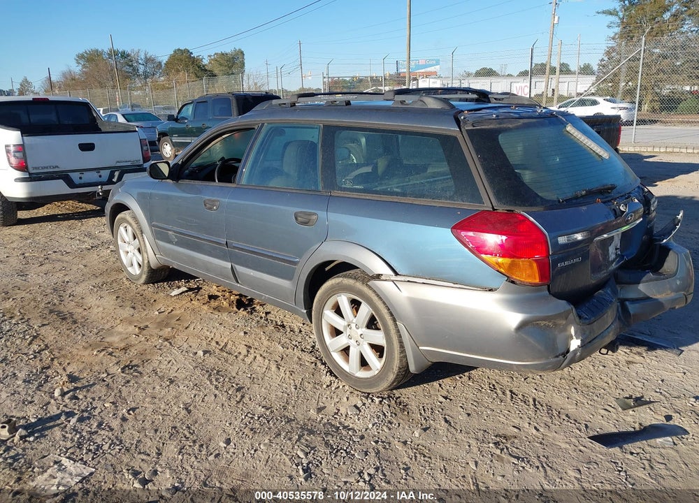 2006 SUBARU OUTBACK VIN: 4S4BP61C966363205