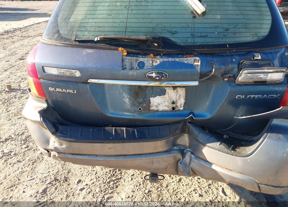 2006 SUBARU OUTBACK VIN: 4S4BP61C966363205